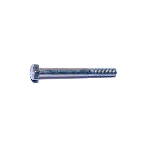 Midwest Fastener Class 8.8, M6-1.00 Hex Head Cap Screw, Zinc Plated Steel, 55 mm L, 50 PK 50429 - main